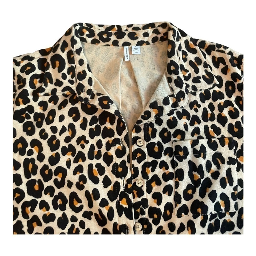 NORDSTROM animal print sleep shirt - Picture 4 of 6